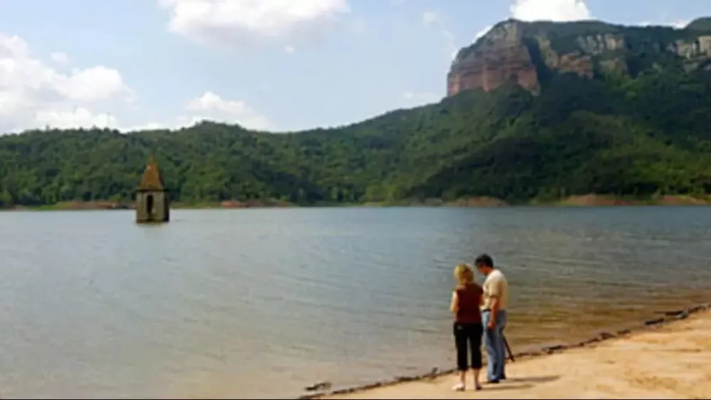 El pantano de Sau (Osona)