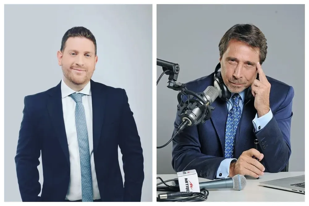 Jonatan Viale y Eduardo Feinmann