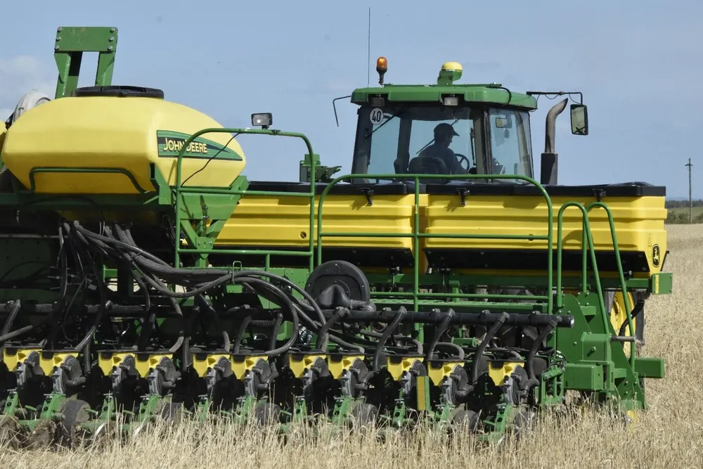 La siembra se desarrolló en un área récord.