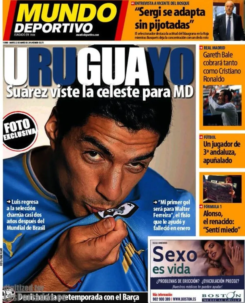 La tapa de este martes de Mundo Deportivo de Barcelona