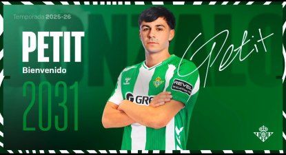 la singular presentacion de gonzalo petit, que dejo nacional para jugar en betis: una millonaria apuesta economica y deportiva de la que habla espana