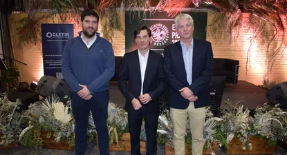 Santiago Jauregui, Ignacio Bartesaghi y Rafael Tardáguila.