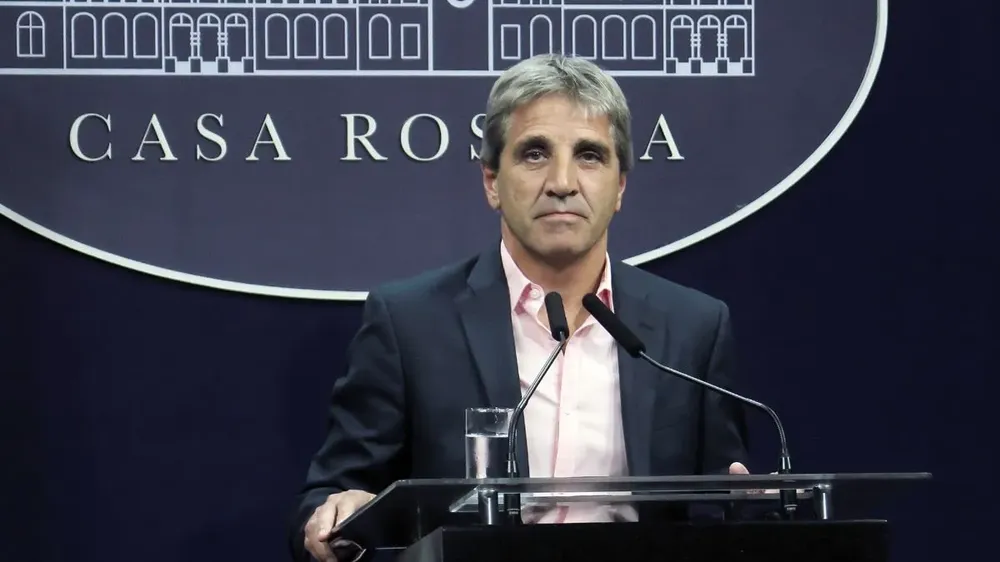 Luis Caputo, ministro de Economía de Argentina 