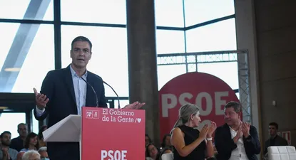 El secretario general del PSOE y presidente del Gobierno, Pedro Sánchez.