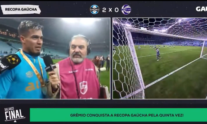 Yo estoy feliz aquí: mientras Ruglio ilusiona a los hinchas con su llegada a Peñarol, Matías Arezo jugó en Gremio y habló sobre su futuro; mirá todo lo que dijo
