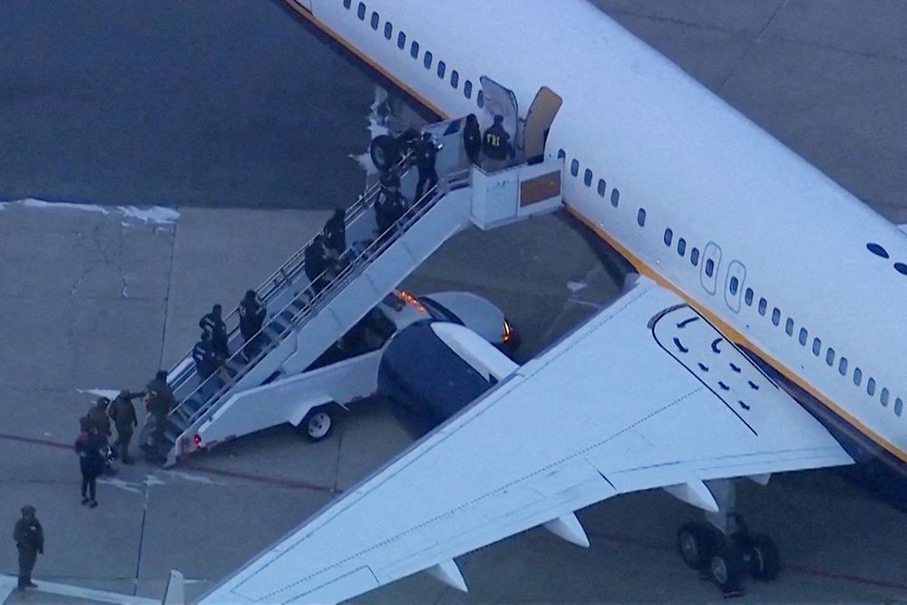 Según el WSJ, la matricula del avión en el que el FBI trasladó a Wedding es la misma que el de la aeronave que transportó al presidente Maduro a Nueva York.