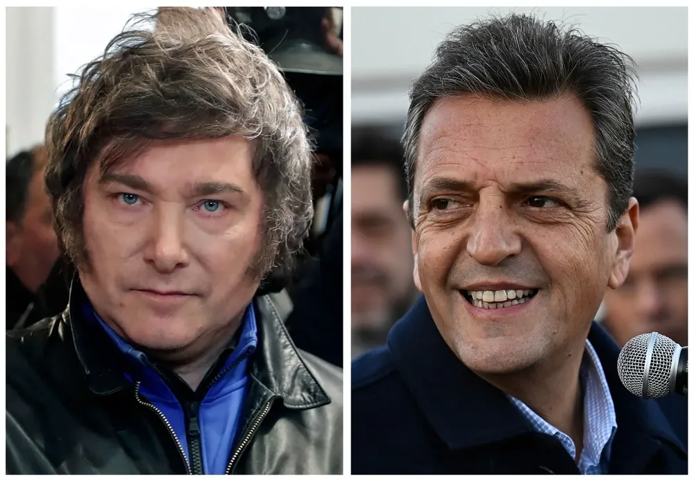 Milei y Massa en el tramo final de la campaña