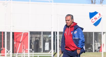 Martín Lasarte, técnico de Nacional