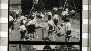 Visita de escolares paraguayos a Montevideo en 1930