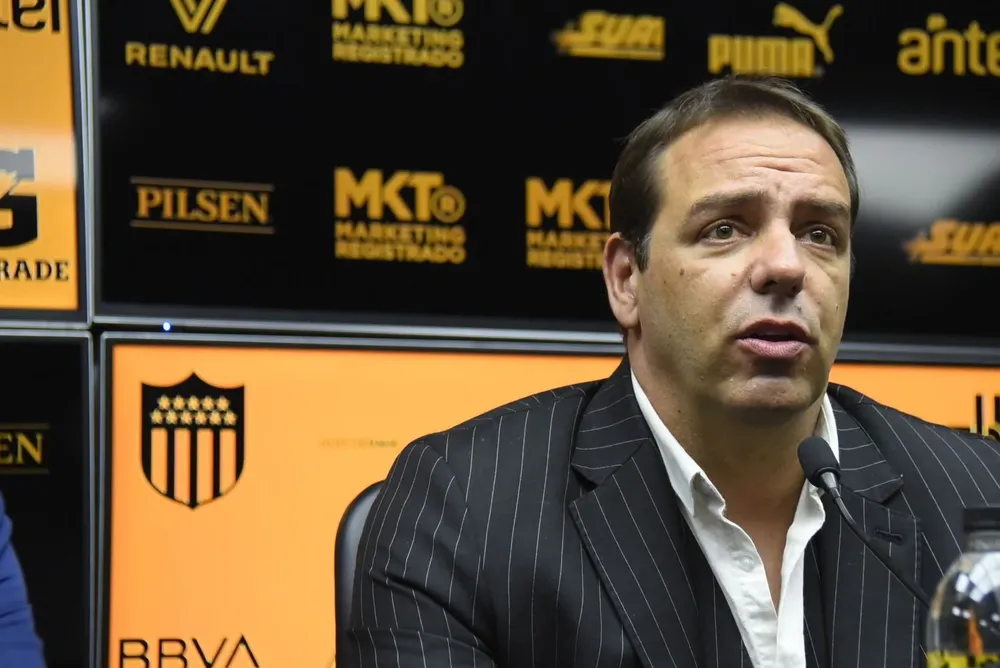Ignacio Ruglio, presidente de Peñarol