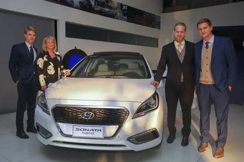 Kevin Jakter, Graciela Lempert, Stephen y Patrick Jakter