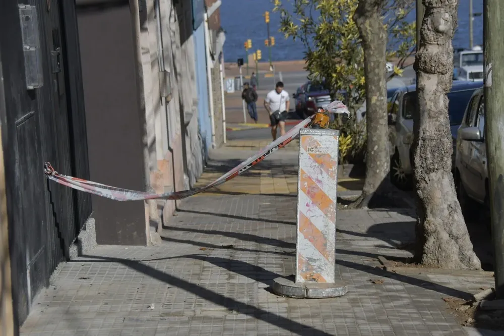 Vereda en reparación