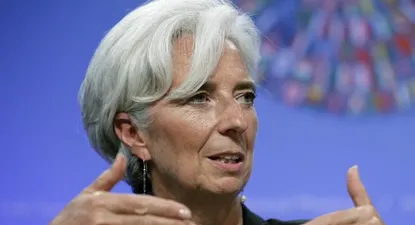 Christine Lagarde, directora gerente del FMI