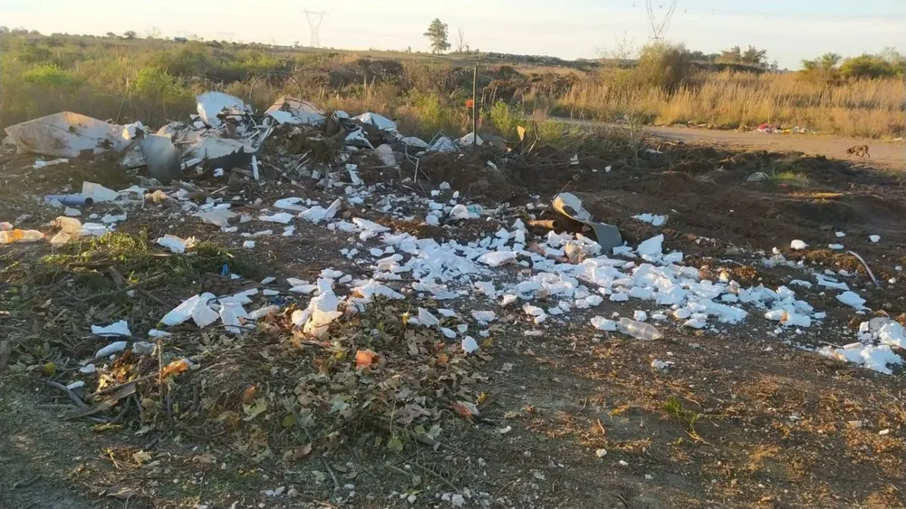 Ingreso a vertedero municipal