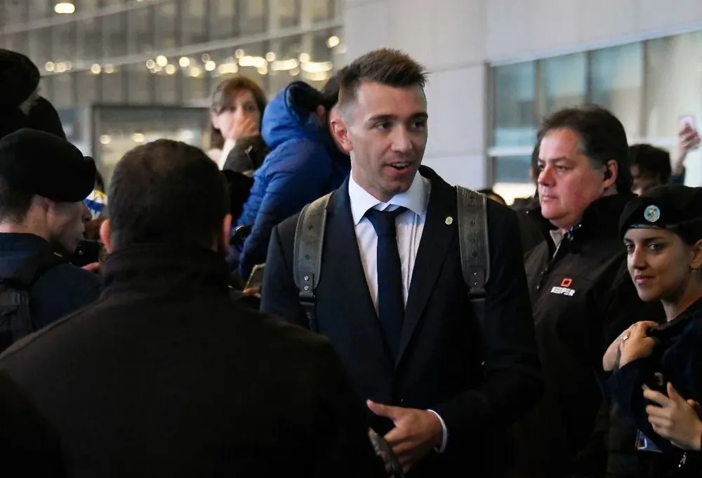 Fernando Muslera, integrante de la selección uruguaya.
