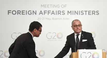 Trivial reunión de cancilleres del G20 abogó por el multilateralismo