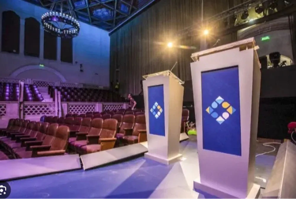 Todo listo para el primer debate presidencial del 1 de octubre.