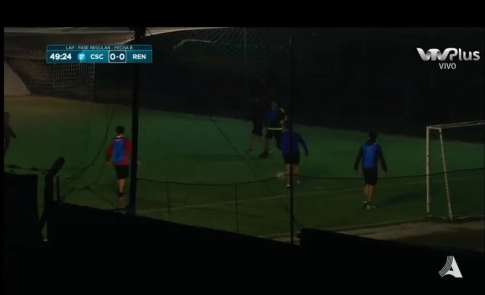 Lali Sonsol relató un fútbol 5