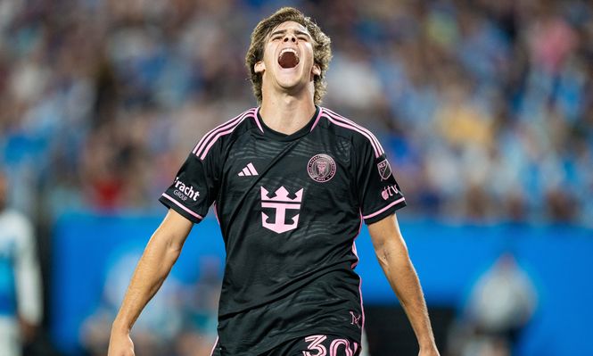 Benjamin Cremaschi celebra su gol
