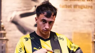 Franco Cepillo González fue presentado en Peñarol