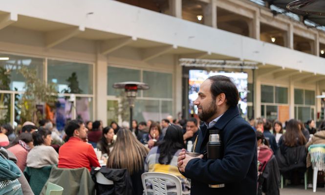 Gonzalo Civila en el primer encuentro para el desarrollo de la estrategia