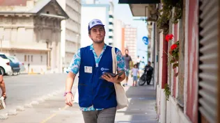 El INE realiza el Censo 2023.