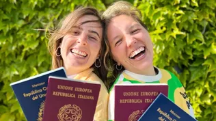 Fiorella Bresesti y Ania Peri