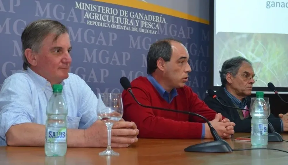 Hermes Morales, Marcos Martínez y Daniel Formoso