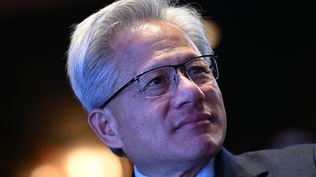 El director ejecutivo de Nvidia, Jensen Huang.