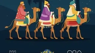 Polémica por un cartel de los Reyes Magos que suprime a Baltasar.