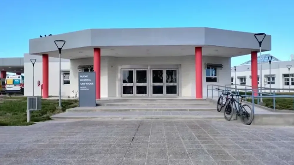 El hospital San Roque de la localidad sanjuanina de Jáchal, donde ocurrió la tragedia.