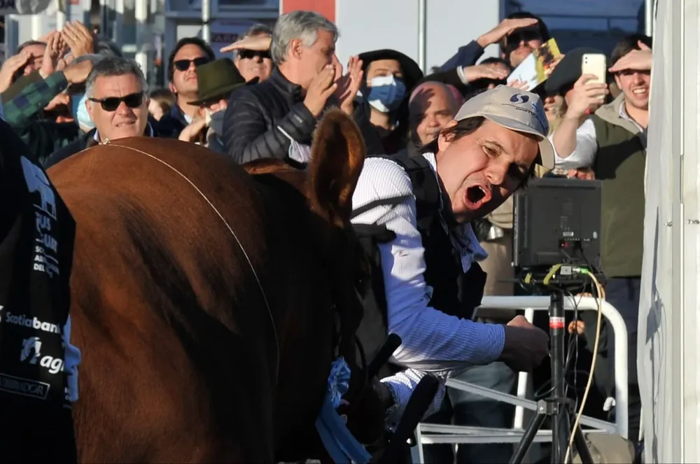 Rodrigo y un festejo inolvidable.