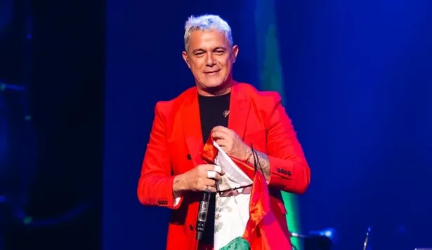 El artista español Alejandro Sanz