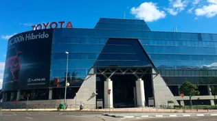 Edificio de Toyota en España.