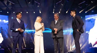 Argimón y Antía en la apertura de America Business Forum