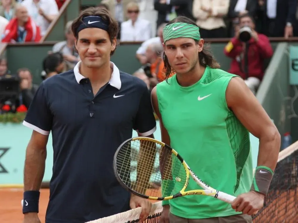 Roger Federer y Rafa Nadal