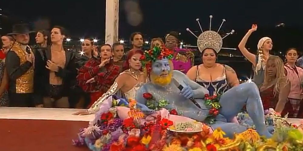 A representação da Última Ceia que gerou críticas na abertura dos Jogos Olímpicos Paris 2024 A representação da Última Ceia que gerou críticas na abertura dos Jogos Olímpicos Paris 2024