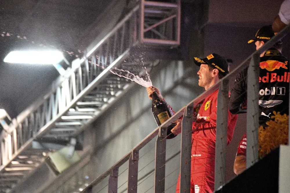 Sebastian Vettel ganó en Singapur