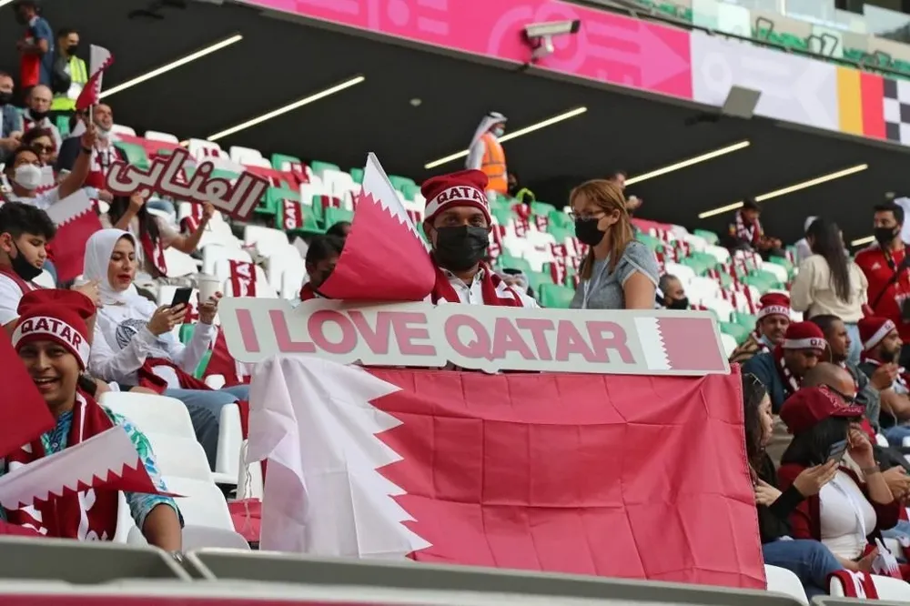 Hinchas de Catar