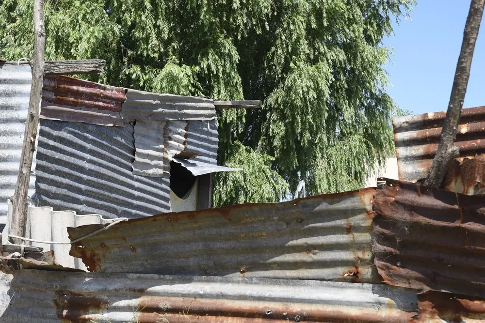 Asentamiento ubicado en las márgenes del arroyo Pantanoso