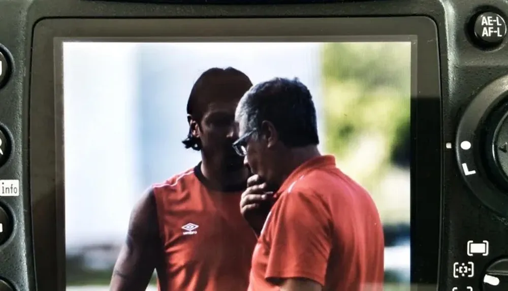 Abreu y Gutiérrez este lunes en Los Céspedes