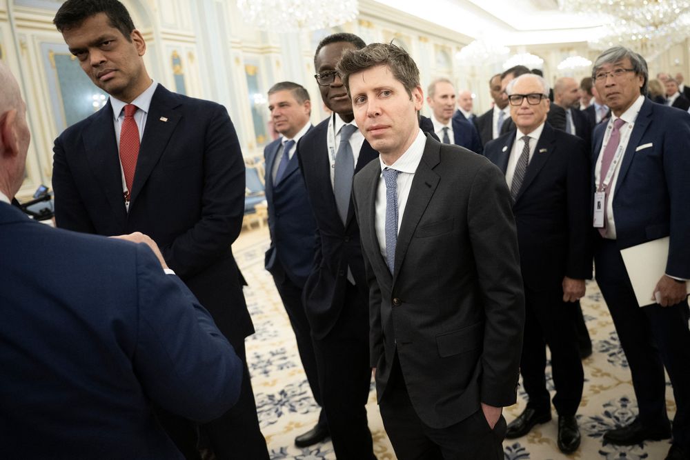 Sam Altman, CEO de OpenAI, en Arabia Saudita. 
