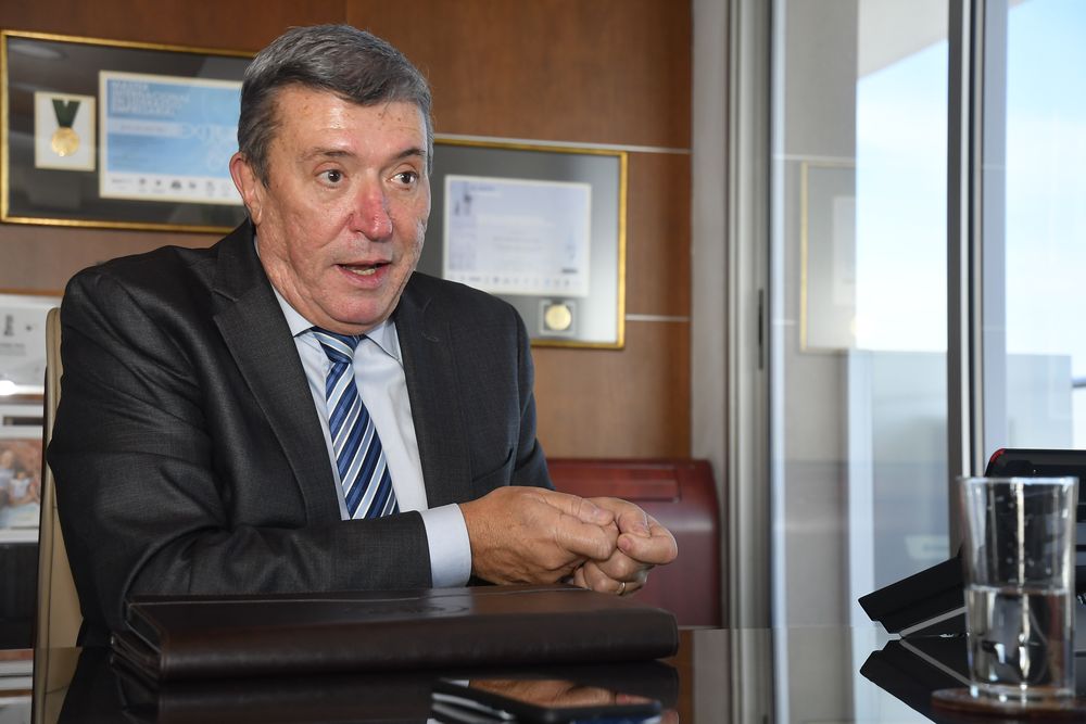 El presidente de Cutcsa,&nbsp; Juan Salgado