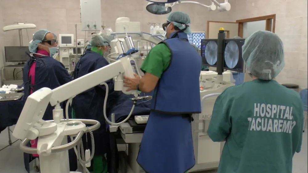 Angiógrafo del Hospital de Tacuarembó