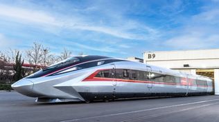 China presenta el CR450: el tren bala más rápido del mundo
