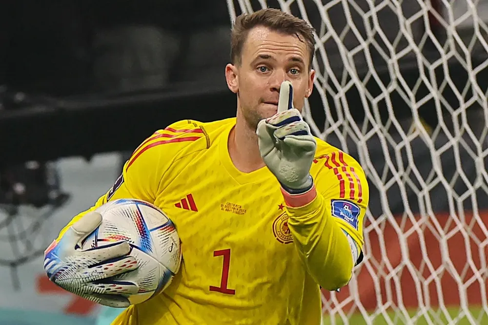 Neuer, el golero con más presencias en mundiales