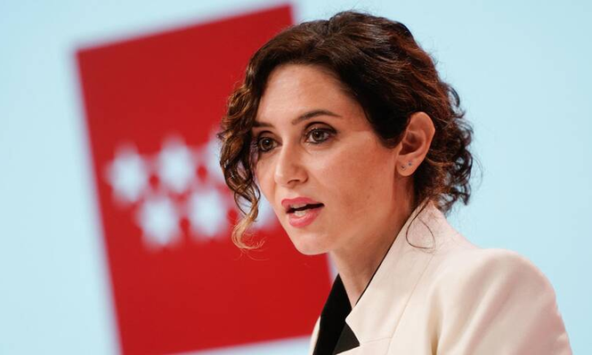 La presidenta de la Comunidad de Madrid, Isabel Díaz Ayuso.