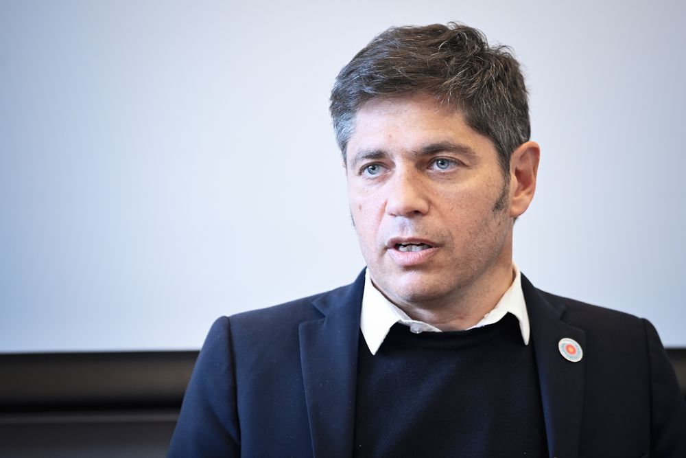Axel Kicillof en NY