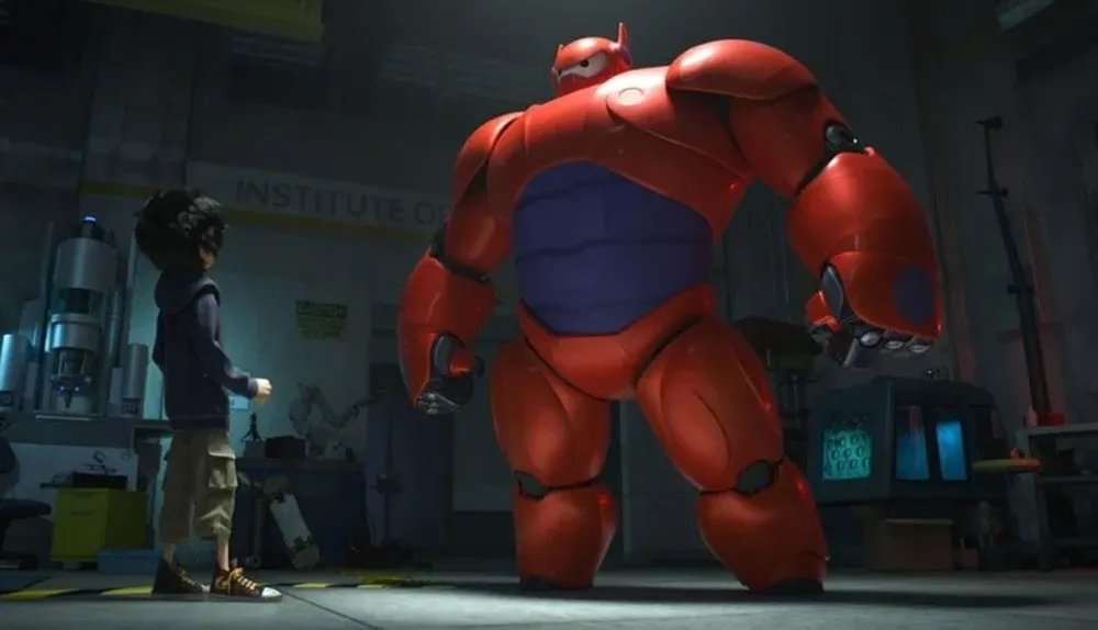 Hiro Hamada y su robot Baymax