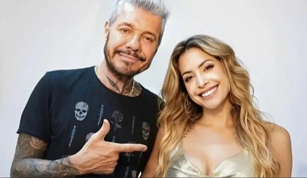 Marcelo Tinelli y Miett Figueroa